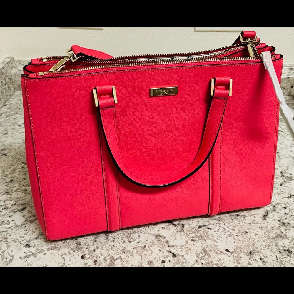 KATE SPADE NEWBURY LANE PEONY PURSE